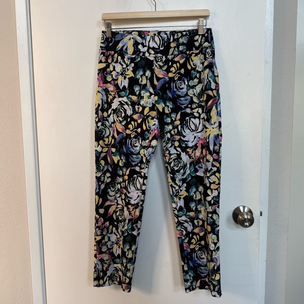 Zac & Rachel Multicolor Floral Pants - Picture 2 of 5